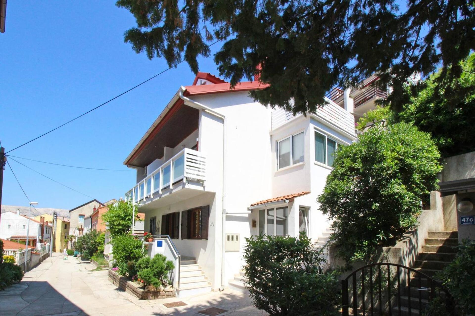 Apartments Silvija Cubranic Baška Esterno foto