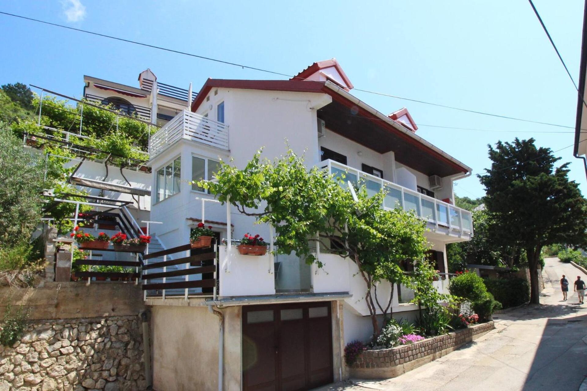 Apartments Silvija Cubranic Baška Esterno foto