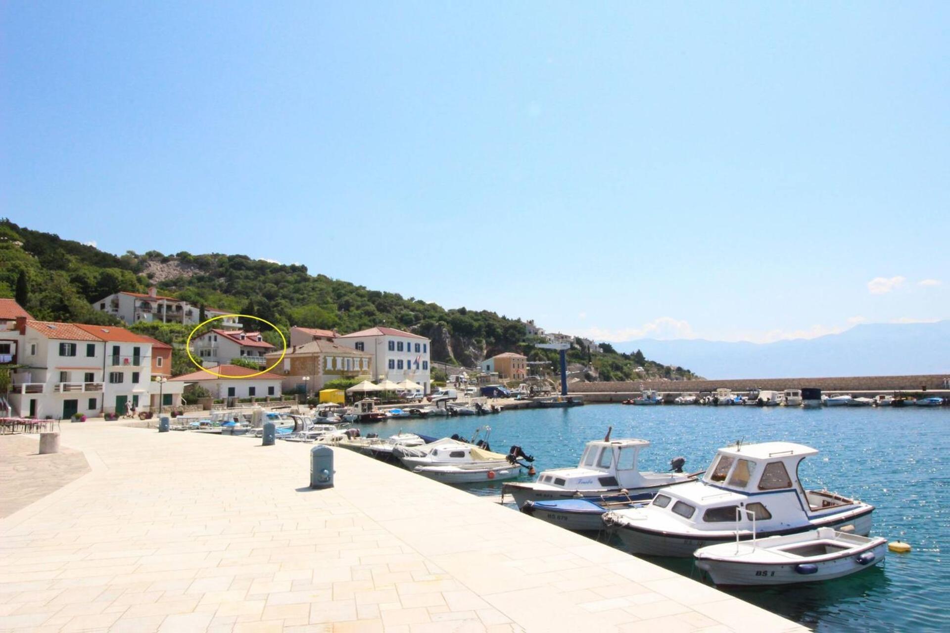 Apartments Silvija Cubranic Baška Esterno foto